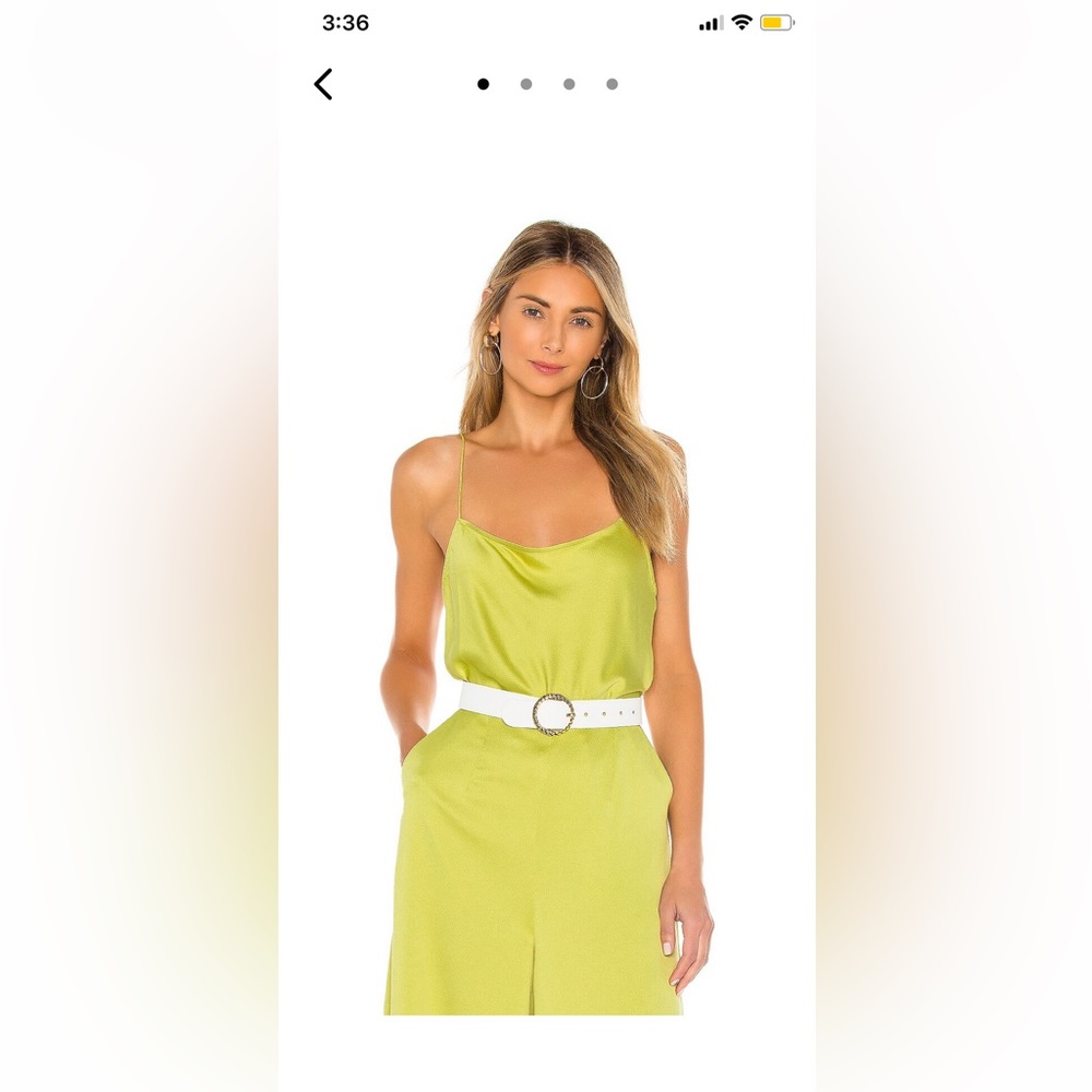 L’Acadmie apple green cami